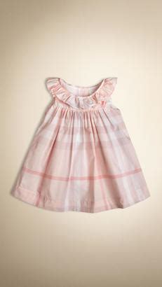 ice pink burberry dress|Burberry Ruffle.